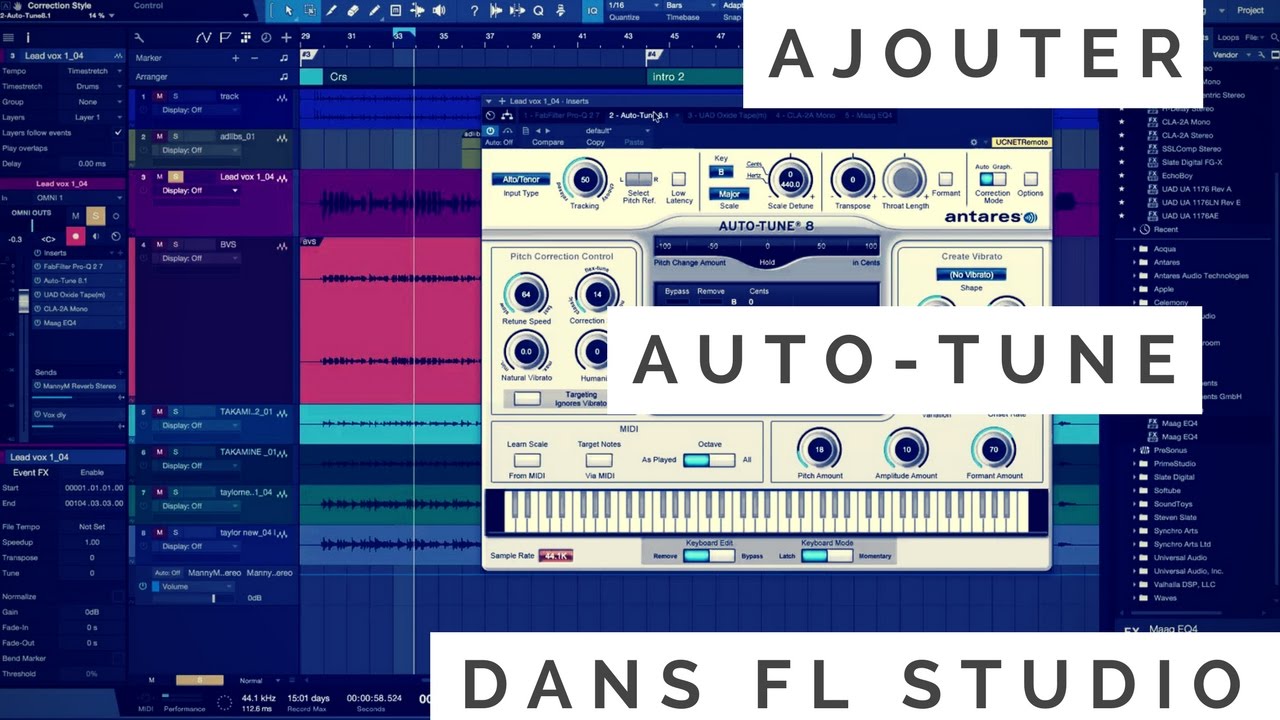 fl studio 12 autotune plugin free